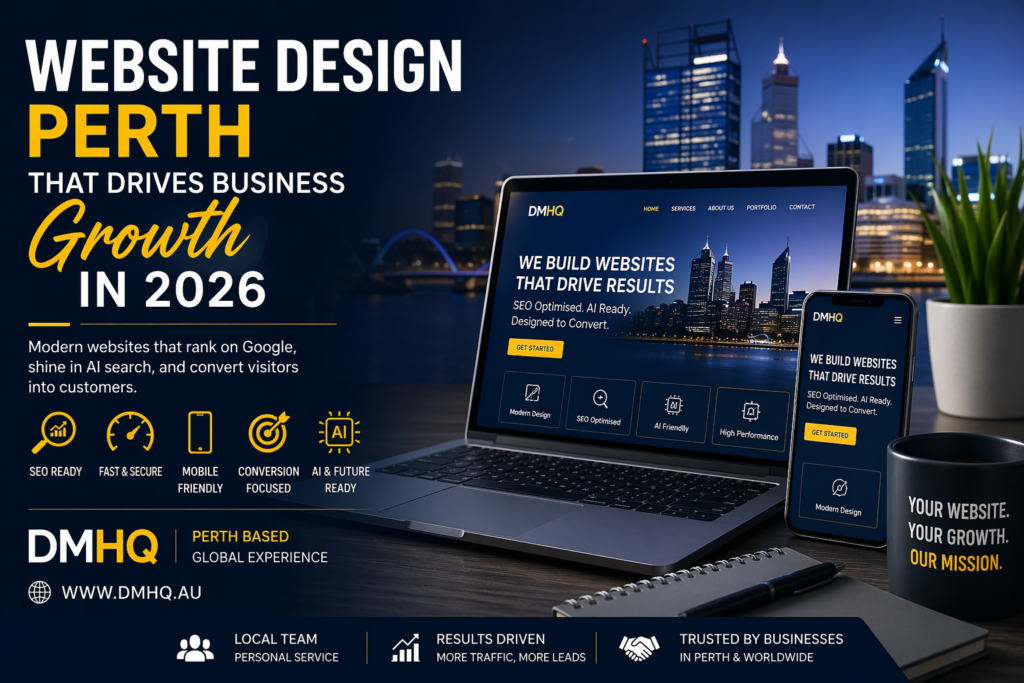 Website Design Perth That Drives Business Growth in 2026